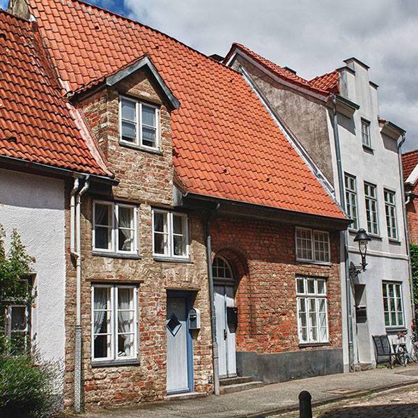 Lübeck Altstadt.