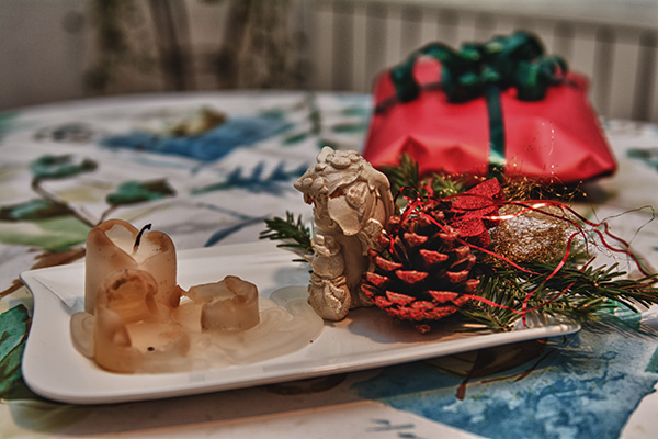 Weihnachtskerzen Assemble.