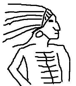 Grafik Indianer